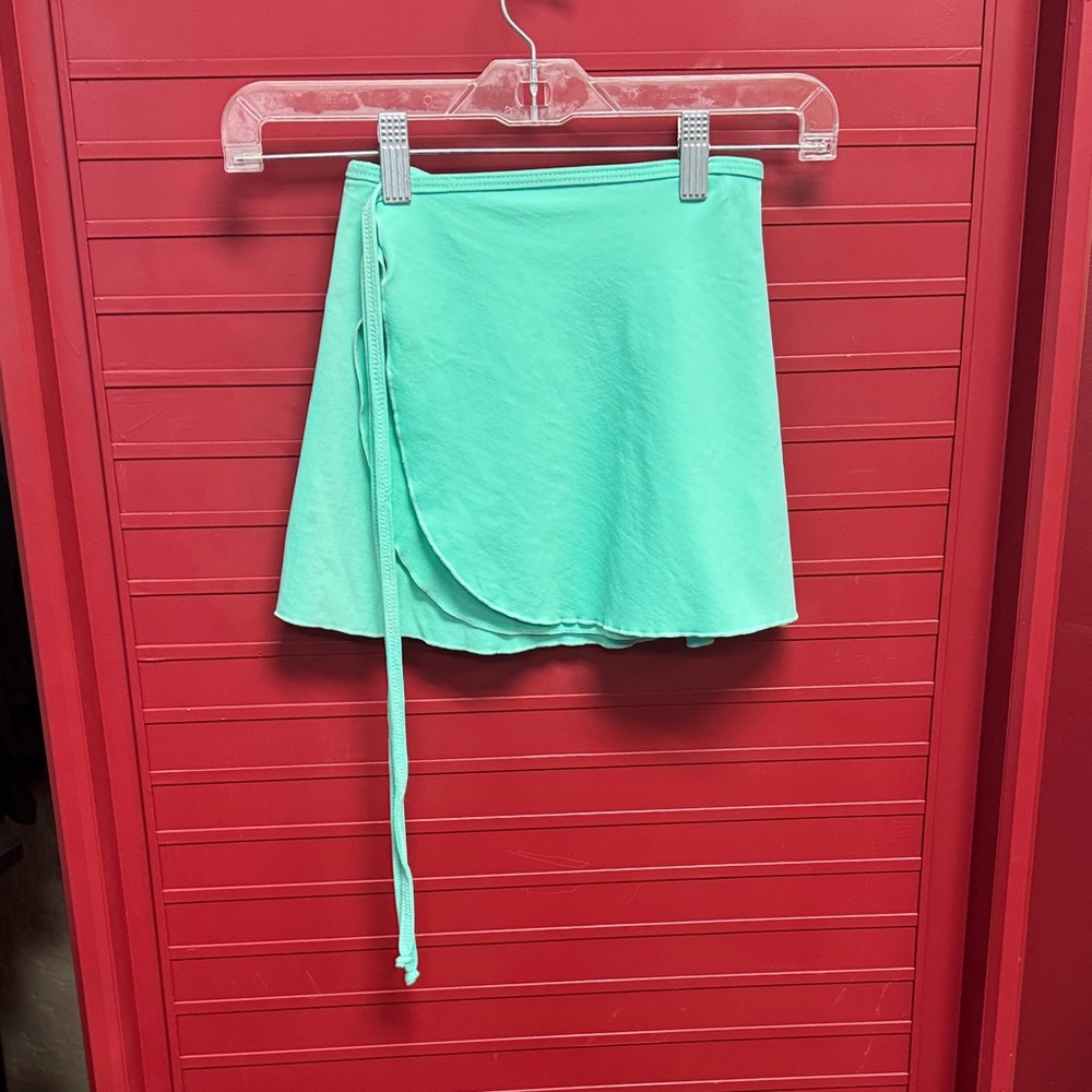 Mint Green Wrap ballet Skirt Adult Small